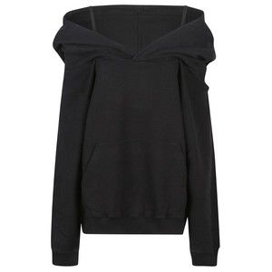 Mm6 By Maison Margiela Off-The-Shoulder Cotton Sweatshirt - NWT